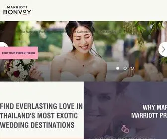 Marriottweddingsthailand.com(marriottweddingsthailand) Screenshot