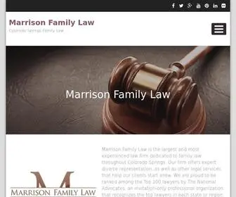 Marrison-Family-Law.com(Marrison Family Law) Screenshot