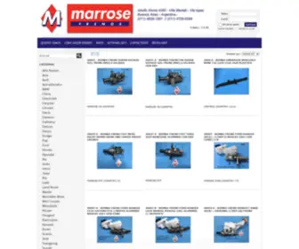 Marrosefrenos.com(MARROSE FRENOS) Screenshot