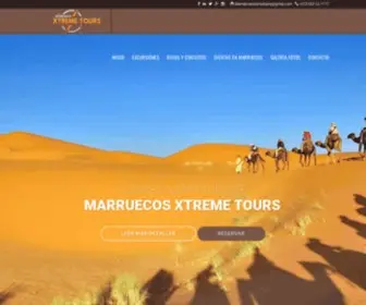 MarruecosXtremetours.com(Marruecos Xtreme Tours) Screenshot