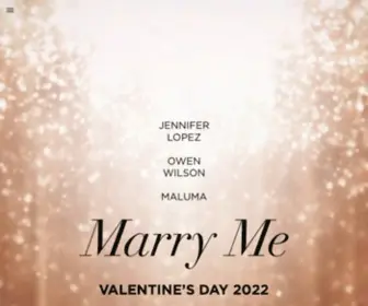 Marryme.movie(Marry Me) Screenshot