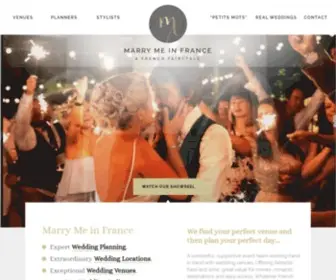 Marrymeinfrance.com(Marry Me In France) Screenshot