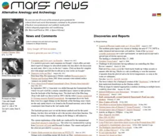 Mars-News.de(Holger Isenberg's Mars News) Screenshot