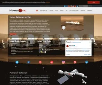 Mars-ONE.com(Mars One) Screenshot