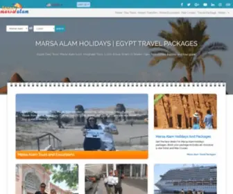 Marsaalamtours.com(Marsa Alam Tours) Screenshot