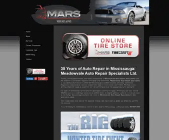 Marsautoservice.ca(Meadowvale Auto Repair Specialists) Screenshot