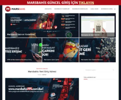 Marsbahisgiris.org(Marsbahis Giriş) Screenshot