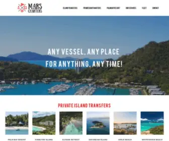 Marscharters.com.au(Mars Charters) Screenshot