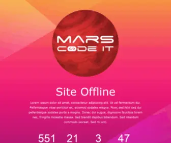 Marscodeit.com(Site Offline) Screenshot