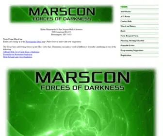 Marscon.org Screenshot