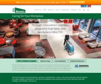 Marsdenbuildingmaintenance.com(Marsden Building Maintenance) Screenshot