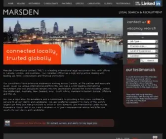 Marsdeninternational.com(Marsden Group) Screenshot