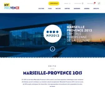 Marseille-Provence2013.fr(Marseille-Provence 2013) Screenshot