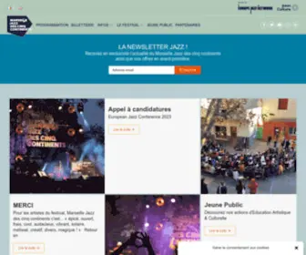 Marseillejazz.com(Marseillejazz) Screenshot