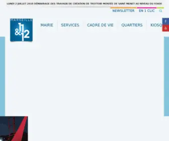 Marseillemairie11-12.fr(Mairie des 11e et 12e arrondissements de Marseille) Screenshot