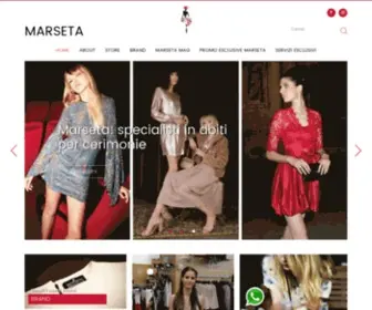 Marsetasrl.com(Shop online) Screenshot