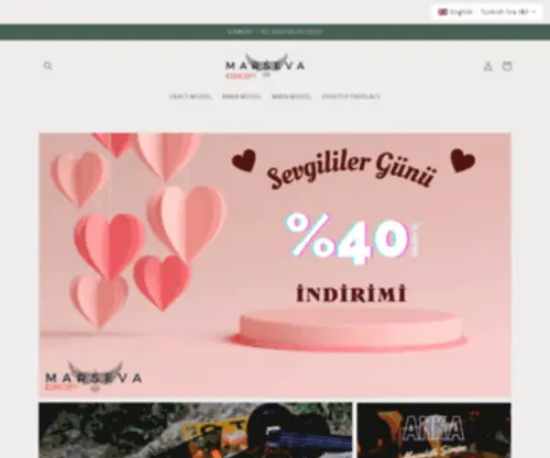 Marseva.com(Güçlü ve Güzel Tıpkı Moda Gibi) Screenshot