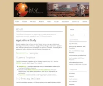 Marsfoundation.org(Mars Foundation) Screenshot