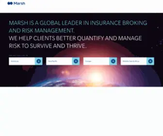 Marsh-Africa.com(Global Leader in Insurance Broking and Risk Management) Screenshot