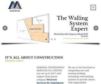 Marshal-ENG.com(Shaping The Future of Construction) Screenshot