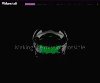 Marshalladg.com(Marshall Group) Screenshot