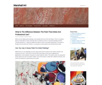 Marshallart.com.au(Marshall Art) Screenshot