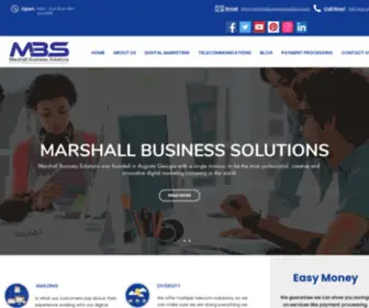 Marshallbusinesssolutions.com(Marshall Buiness Solutions) Screenshot