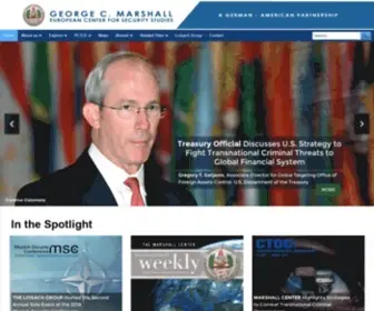 Marshallcenter.org(The Marshall Center) Screenshot
