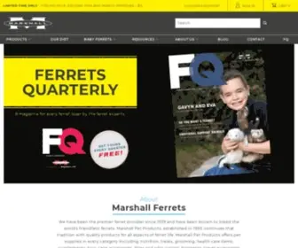Marshallferrets.com(Marshall Ferrets) Screenshot
