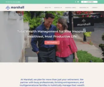 Marshallfinancial.com(Wealth Advisors in Doylestown) Screenshot