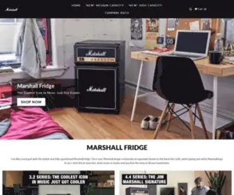 Marshallfridge.com(Marshall Fridge) Screenshot