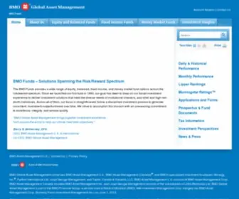 Marshallfunds.com(BMO Global Asset Management) Screenshot