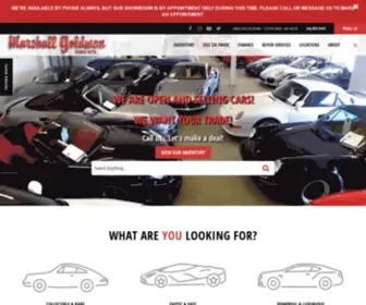 Marshallgoldmanoh.com(Marshall Goldman Motor Sales) Screenshot