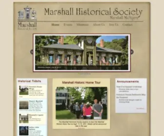 Marshallhistoricalsociety.org(Marshall Historical Society) Screenshot