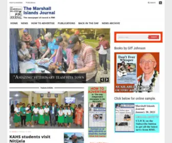 Marshallislandsjournal.com(The Marshall Islands Journal) Screenshot