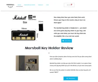 Marshallkeyholder.com(Marshall Key Holder) Screenshot