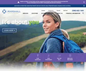 Marshallmedical.org(Hospital Placerville) Screenshot