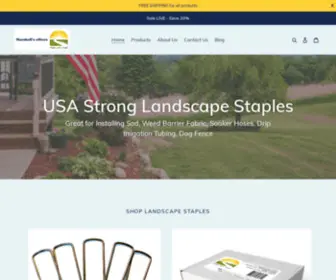 MarshallseStore.com(Marshall's eStore Shape Your Scape Garden Landscape Staples) Screenshot