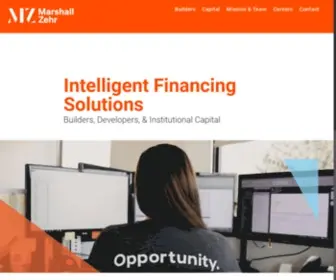 Marshallzehr.com(Intelligent Financing Solutions) Screenshot