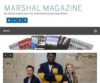 Marshalmagazine.com(MARSHAL MAGAZINE) Screenshot