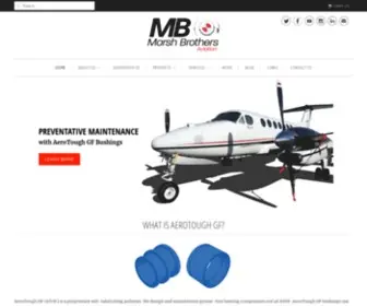 Marshbrothersaviation.com(MBA Home) Screenshot