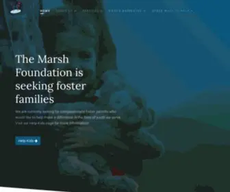 Marshfoundation.org(The mission of The Marsh Foundation) Screenshot