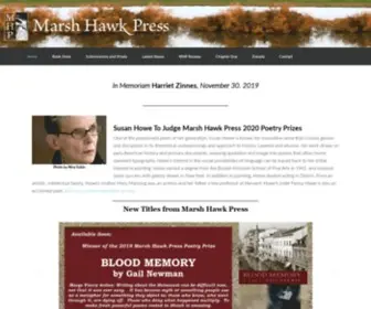 Marshhawkpress.org(Marsh Hawk Press) Screenshot