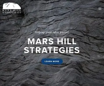 Marshill-Strategies.com(Mars Hill Strategies) Screenshot