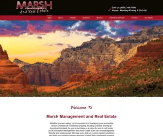 Marshmanagement.net(Marsh Management rentals and property management) Screenshot