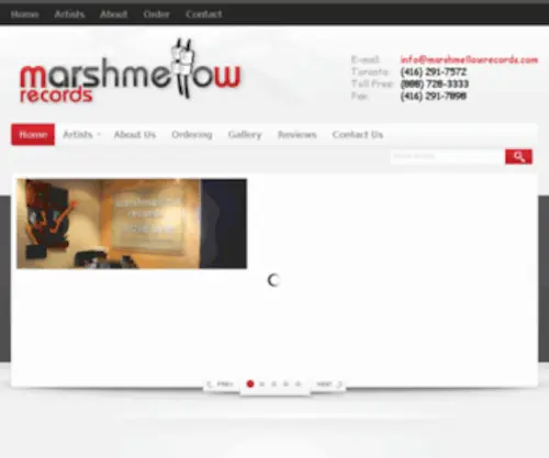 Marshmellowrecords.com(Marshmellowrecords) Screenshot