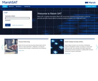 Marshsat.com(MarshConnect) Screenshot