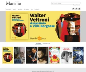 Marsilioeditori.it(Marsilio Editori) Screenshot