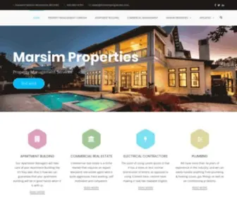 Marsimproperties.com(Marsim Properties) Screenshot