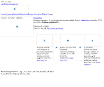 Marsonenergy.com(Marson Energy) Screenshot